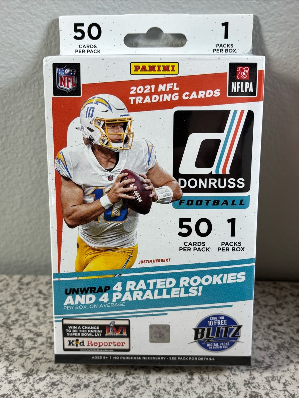 2021 Panini Donruss Hanger Box NFL Football Cards New